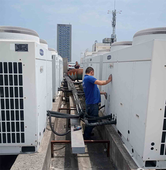 开江中央空调制热和不制冷系统维修方法